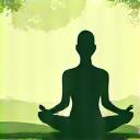 정원에서 편안하게 휴식하는 사람의 모습