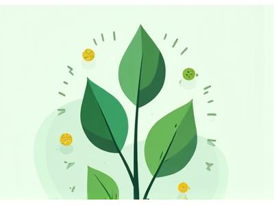 미세먼지 정화 식물 삽화