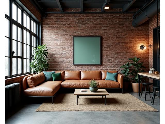 개성 있는 모던 인더스트리얼 인테리어